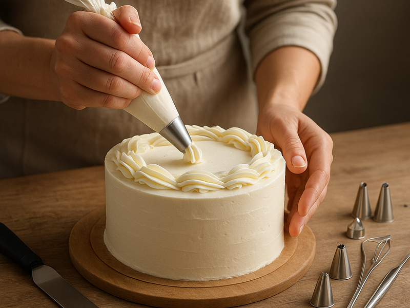 Cake Decorating Starter Kit: Piping Tips + Tools