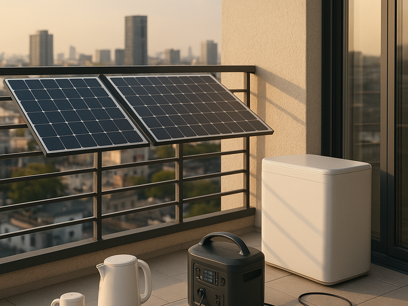 Centrale Elettrica Da Balcone