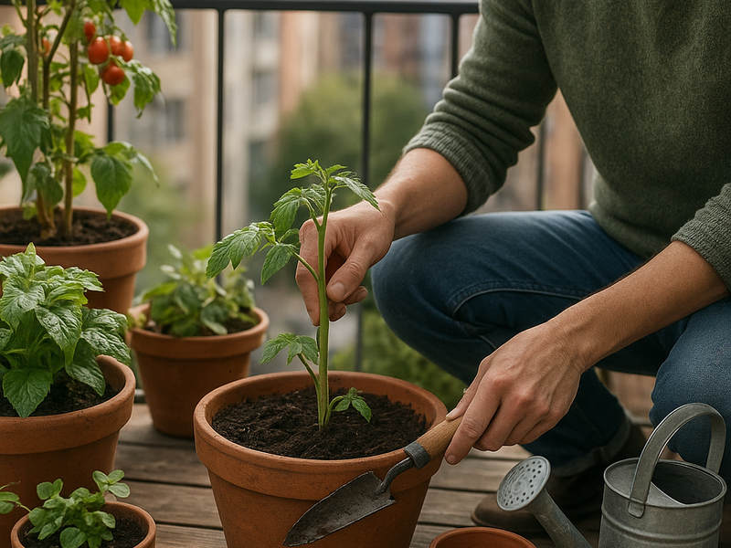 Beginner Balcony Garden Setup