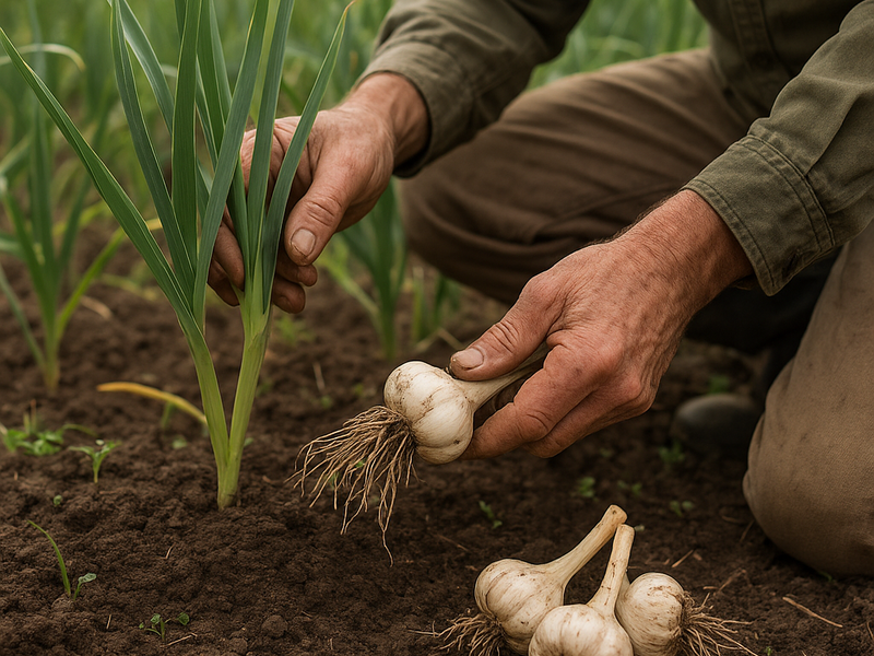 How To Plant Garlic