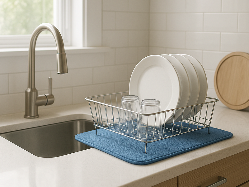 Dish Drying Mats vs Towels: The Cleaner, Faster Option Food & Wine