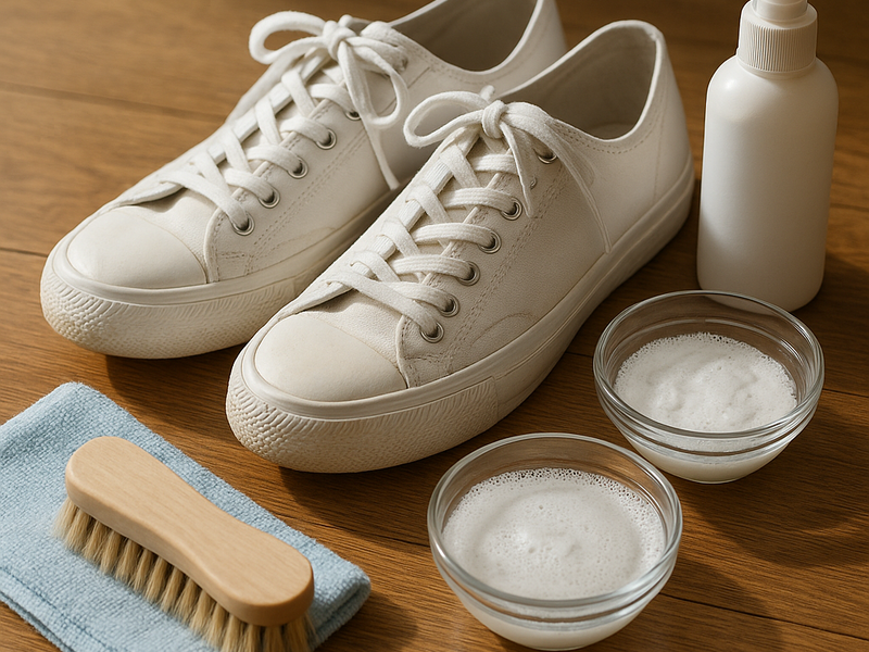 How To Clean White Shoes