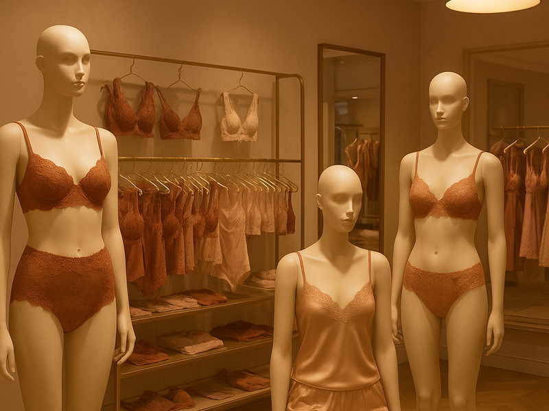 reizende Unterwäsche