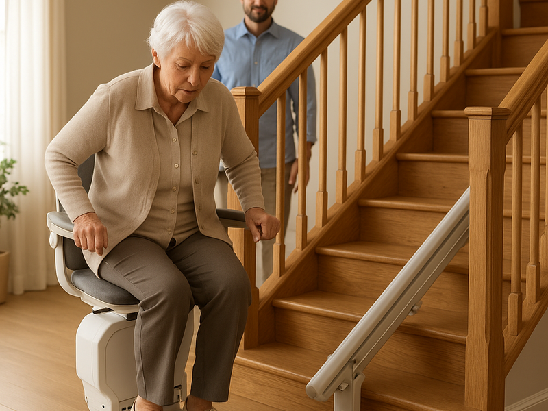 Monte-escalier Pour Rester Debout