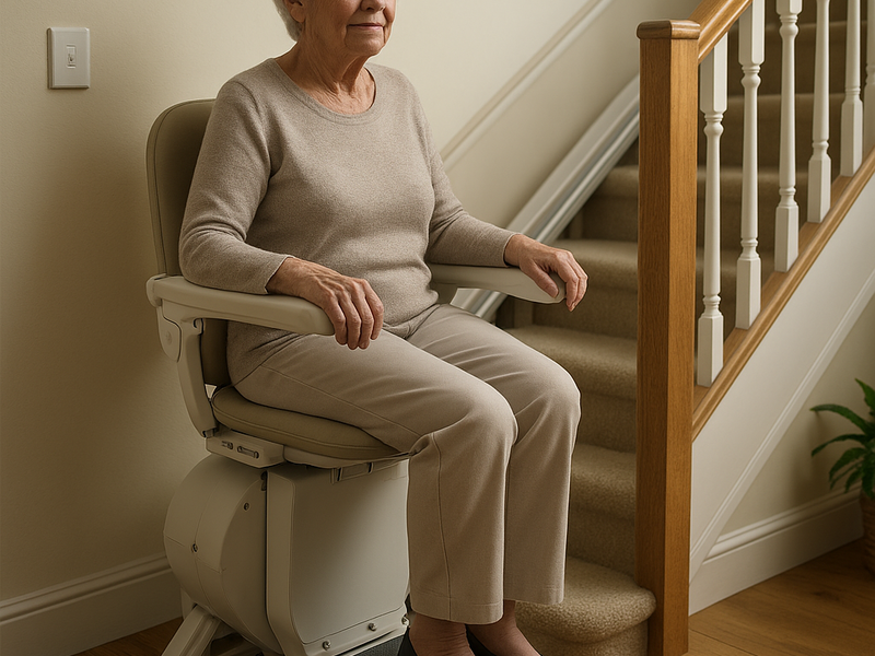 Monte-escalier Pour Rester Debout