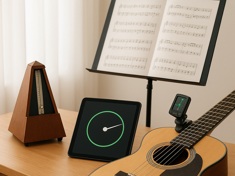 Top Music Practice Tools: Metronomes, Tuners, Stands