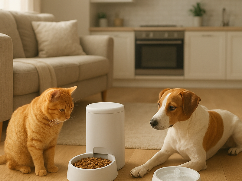 Best Automatic Feeders and Water Fountains for Pets