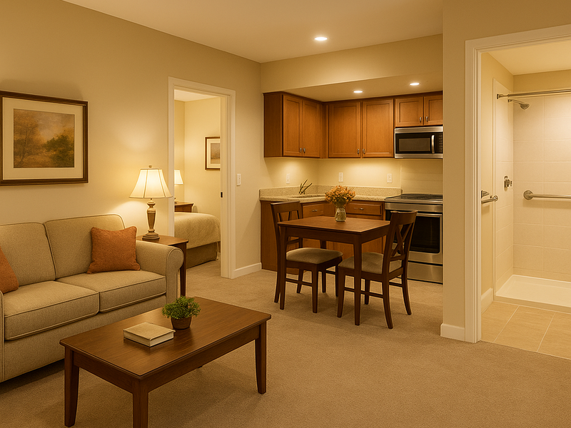 Two Bedroom Senior Apartments